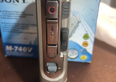 2001 Sony Microcassette-corder M-740V - IMG_1518